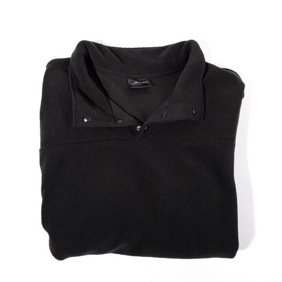 32 Degrees Heat Brown Fleece T Snap Pullover Sweater Mens XXL Teddy Gorpcore - Picture 5 of 5